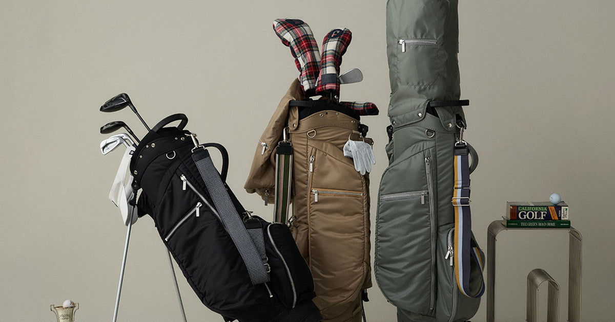 moln初のゴルフグッズ「moln Golf Caddie Bag」新発売