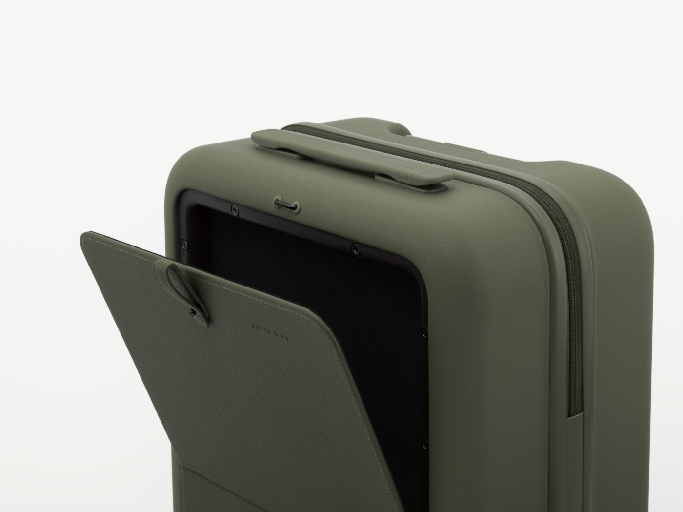 moln（モルン）　キャリーオンスーツケース・モス（緑） moln（モルン） キャリーオンスーツケース・モス（緑） 同色タグ付き